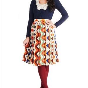 ModCloth High Waisted Skirt